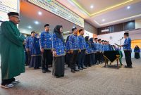 Wali Kota Parepare, Taufan Pawe melantik dan mengambil sumpah Pegawai Negeri Sipil dan pengangkatan pertama jabatan fungsional lingkup Pemerintah Kota Parepare 