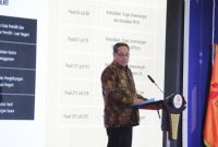 Anggota Bawaslu Herwyn Malonda saat Launching Indeks Kerawanan Pemilu (IKP) Penyelenggaraan Pemilu di Luar Negeri dalam Pemilu Serentak 2024 oleh Puslitbangdiklat Bawaslu, Kamis (31/8/2023). 