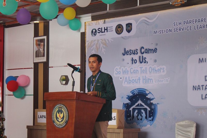 Lapas IIA Parepare Gelar Peringatan Natal Tahun 2025 bersama Warga Binaan. (Foto: humas)