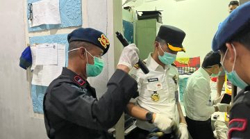 Cegah Gangguan Kamtib, Lapas Parepare Gandeng Brimob dan Polres Gelar Sidak Gabungan